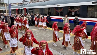 Turistik Tuz Ekspresi, Ankara'dan Çankırı'ya hareket etti