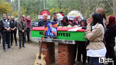 Hayatını kaybeden sanatçı Rıza Tamer son yolculuğuna uğurlandı