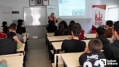 Keçiören'de öğrencilere sıfır atık ve çevre eğitimi verdi!