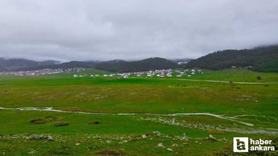 Ankara'nın Karadeniz'i Benli Yaylası: Dereler coştu!