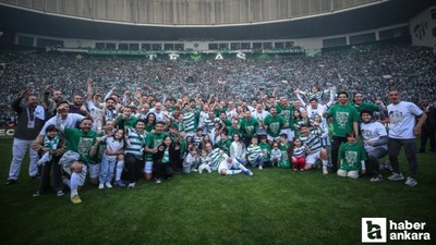 Bursaspor, profesyonel liglerin tamamında şampiyonluk yaşayan ilk takım oldu