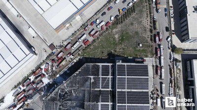 Sincan'da çıkan fabrika yangını hakkında soruşturma başlatıldı