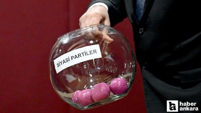 7 Haziran'da yapılacak ara seçime katılacak partilerin oy pusulasındaki yerleri belli oldu