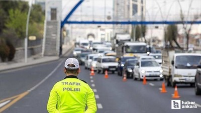 Ankara Emniyet Müdürlüğü, başkentte 23 Nisan'da trafiğe kapatılacak yolları duyurdu