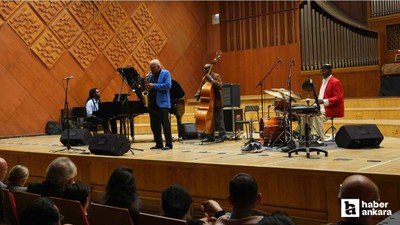 Başkentte "Bobby Watson Quartet" konseri yapıldı