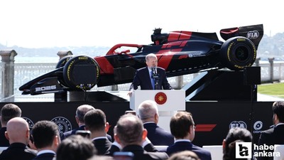Cumhurbaşkanı Erdoğan: 'Türkiye 2027 yılından itibaren Formula 1'de'