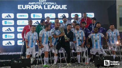 Başkent Ampute Futbol Gücü, Ampute Futbol Avrupa Ligi şampiyonu oldu
