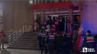 Çankırı'da yasaklı maddeye göz açtırılmıyor: 13 şüpheli tutuklandı