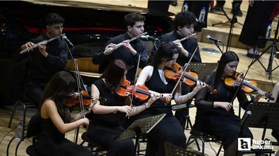 Hataylı depremzede öğrencilerden CSO Ada Ankara'da müzik ziyafeti