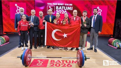 Avrupa Halter Şampiyonası'nda Türkiye'nin sıralaması belli oldu