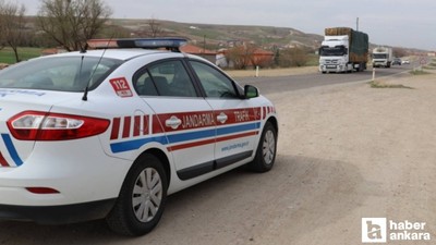 Yozgat'ta jandarmanın dur ihtarına uymayan 2 sürücüye 600 bin TL yakın para cezası!