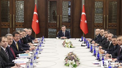 EKK toplantısı, Cumhurbaşkanlığı Külliyesi'nde başladı