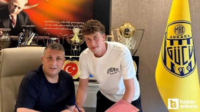 Ankaragücü, Furkan Perker ile profesyonel sözleşme imzaladı
