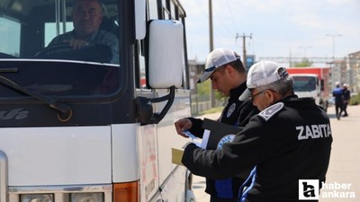 Kırıkkale'de toplu taşıma araçlarına denetim yapıldı!
