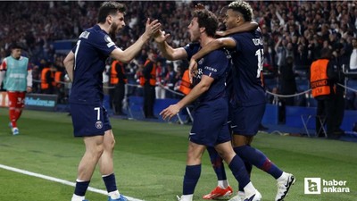 UEFA Şampiyonlar Ligi'nde tarihi maçta PSG, Bayern Münih'i 5-4 mağlup etti