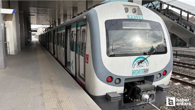 1 Mayıs ve 19 Mayıs'ta Başkentray ücretsiz olacak