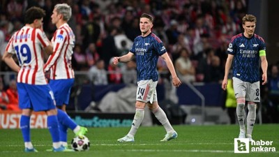 Şampiyonlar Ligi yarı finalinde Atletico Madrid ile Arsenal yenişemedi