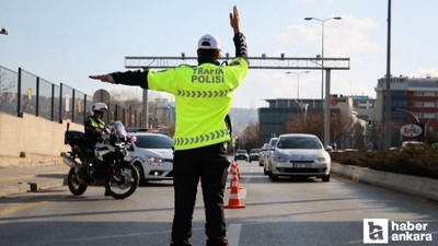 Başkentte pazar günü bazı yollar trafiğe kapatılacak!