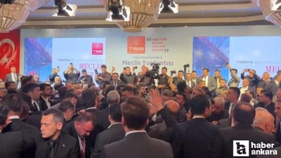 Türkiye Belediyeler Birliği (TBB) seçimlerinde kavga çıktı