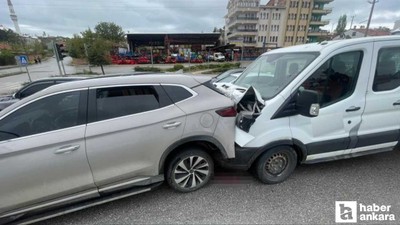 Ankara-Çorum yolunda zincirleme trafik kazası: 2 yaralı!
