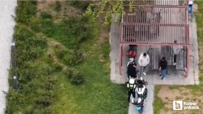 Kırıkkale'de trafiği tehlikeye sokan 2 motosiklet sürücüsüne ceza verildi