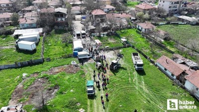 Sincan Belediyesi kaçak ahırları kapattı, 180 kamyon atık temizlendi