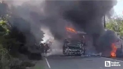 Endonezya'da yolcu otobüsüyle tanker çarpıştı: 16 ölü, 4 ağır yaralı