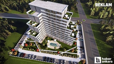 Başkentte otel konforunda 1+1 lüks yaşam projesi: Royal Skyport
