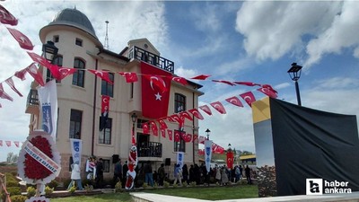 ABB'ce restore edilen Halaçlı Mehmet Ağa Konağı'nın açılışı yapıldı
