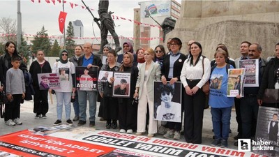Evlatlarını kaybeden aileler, yetkililere Ulus Meydanı'ndan seslendiler