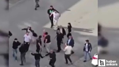 Mamak'ta yaşanan kavgayı anne terliği sona erdirdi