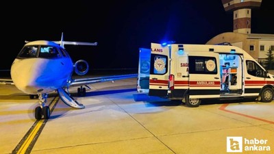 Ağrı'da kalp yetmezliği olan çocuk Ankara'ya sevk edildi