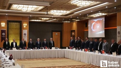 Başkentin müteahhitleri 'Ankara Müteahhitler Birliği' çatısı altında bir araya geldi