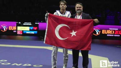 Berkay Erer, tekvando da Avrupa şampiyonu oldu