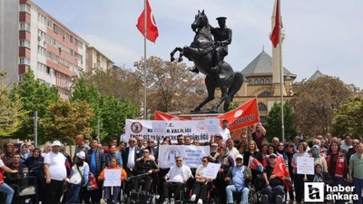 Kırşehir'de Engelliler Haftası kapsamında sessiz yürüyüş düzenlendi