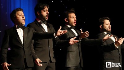 "The Four Italian Tenors" topluluğu CSO Ada Ankara'da sahne alacak