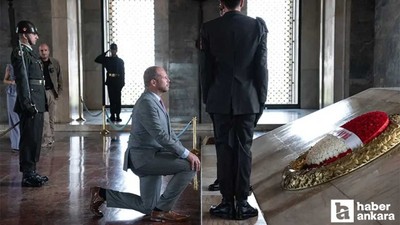 Belçika Savunma Bakanı Francken Anıtkabir'i ziyaret etti