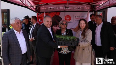 Keçiören Belediyesi çiftçilere fide desteğinde bulundu