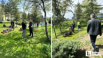 Pursaklar'da yaz aylarına hazırlık başladı