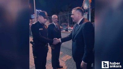 Bakan Çiftçi'den Ankara'da görev başındaki polislere ziyaret!
