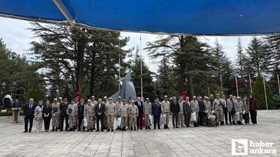 Engelli gençler Kahramankazan'da bir günlüğüne asker oldu