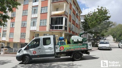 Keçiören Belediyesi yaz öncesi ilaçlama seferberliği başlattı