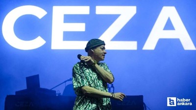 Ceza'dan gençlik festivalinde unutulmaz konser