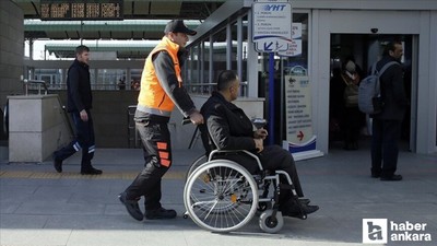 Demir yollarında 2017'den beri 9 milyon engelli yolcu ücretsiz seyahat etti
