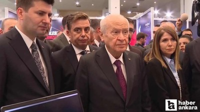MHP Genel Başkanı Bahçeli, TEKNOCAK Festivali'ni ziyaret etti