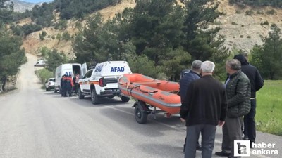 Sivas’taki kazada kaybolan genç için Ankara’dan ekip sevk edildi