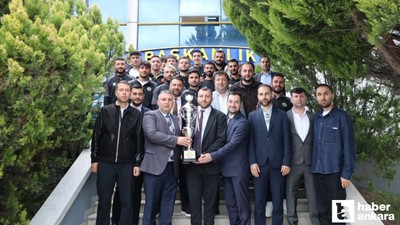 İmalatı Harbiye Spor Kulübü’nden şampiyonluk kupasıyla Ankaragücü’ne ziyaret