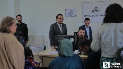 Sincan Belediyesi kentsel dönüşümde uzlaşma görüşmelerine başladı
