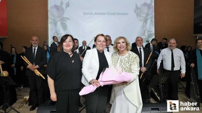 Keçiören Belediyesi konserinde annelerin ezgileri yankılandı