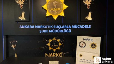 Kahramankazan'da yasaklı madde operasyonu: 1 kişi gözaltına alındı